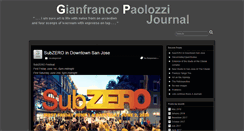 Desktop Screenshot of gianfrancopaolozzi.com